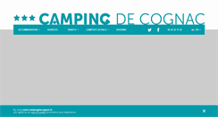 Desktop Screenshot of campingdecognac.fr